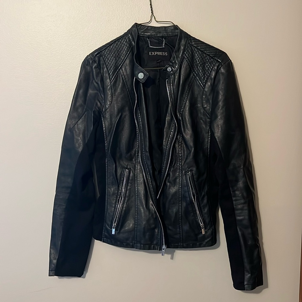 Black Leather Jacket *Express*